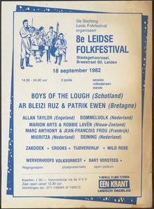 88 8e Leidse Folkfestival