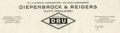 0043-0111 N.V. Ulftsche IJzergieterij en Emailleerfabriek Diepenbrock & Reigers