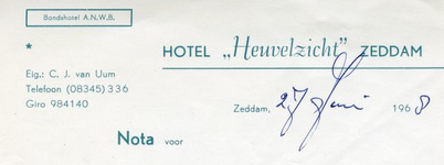 0043-0249 Hotel Heuvelzicht 