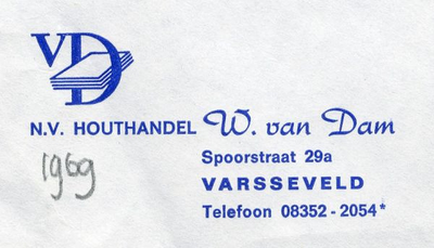0043-0258 N.V. Houthandel W. van Dam