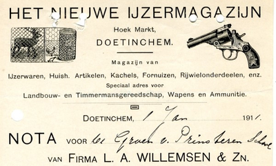 0043-0933 Het Nieuwe IJzermagazijn Firma L.A. Willemsen & Zn.