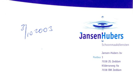 0043-1050 Jansen Hubers Schoonmaakdiensten
