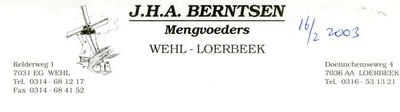 0043-1051 J.H.A. Berntsen Mengvoeders