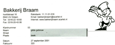 0043-1054 Bakkerij Braam