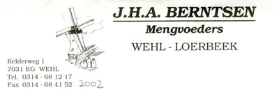 0043-1064 J.H.A. Berntsen Mengvoeders