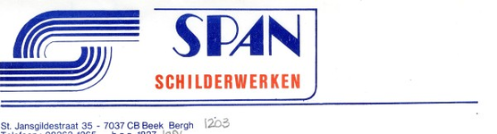 0043-1203 Span Schilderwerken