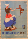 1024 Affiche houdende de oproep voor donatie aan een inzamelingsactie met de kreet 'Nederland helpt Indië, nationale ...