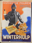 971 Affiche uitgegaan van Winterhulp Nederland houdende een oproep voor donatie aan de straatcollecte van 17 en 18 ...