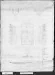 28 Tekeningen voor de vergroting van het achterhuis met inbegrip van de meststal op de boerderij Oostvriesland onder ...