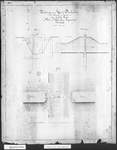 73 Tekening van een keer- of doorlaatsluis in de bekading van gronden te Breedenbroek van de vorst van Hohenzollern ...