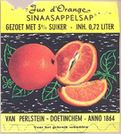 041 Jus d' Orange. Sinaasappelsap. Van Perlstein