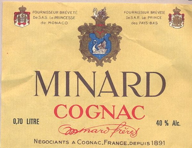 048 Minard Cognac. Négociants a Cognac - France