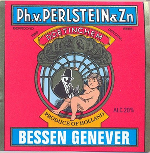 051 Bessen Genever. Ph. van Perlstein & Zn