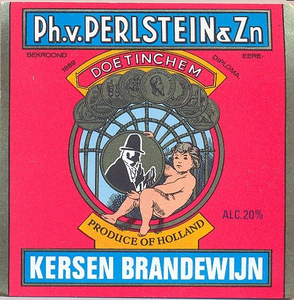 052 Kersen Brandewijn. Ph. van Perlstein & Zn