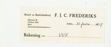 0684-0091 F.J.C. Frederiks Brood en Banketbakkerij