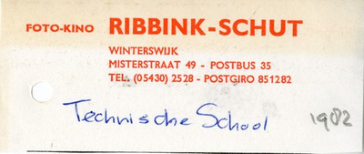 0684-0902 Foto-kino Ribbink-Schut