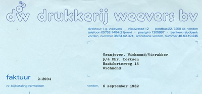 0684-1128 Drukkerij Weevers B.V