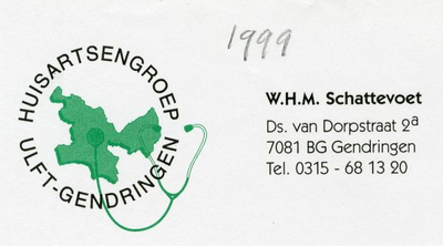 0684-1221 W.H.M. Schattevoet Huisartsengroep