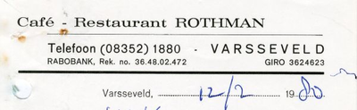 0684-1264 Café-Restaurand Rothman