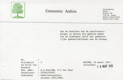 0684-1314 Gemeente Aalten gemeentehuis