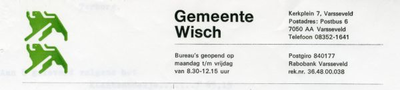 0684-1330 Gemeente Wisch