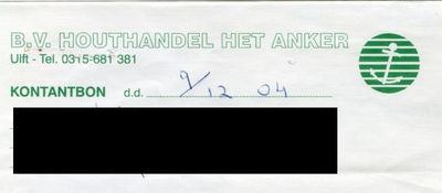 0684-1383 Houthandel Het Anker B.V