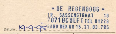 0684-1536 De Regenboog 