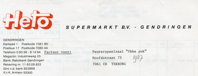 0684-1574 Heto Supermarkten B.V