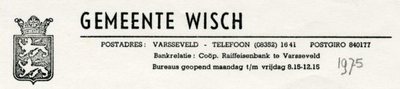 0684-1598 Gemeente Wisch
