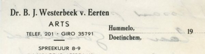 0684-1602 Dr. B.J. Westerbeek v. Eerten