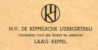 0684-1617 N.V. De Keppelsche IJzergieterij voorheen van der Horst en Aberson