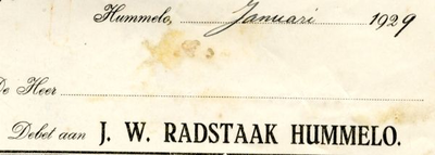 0684-1657 J.W. Radstaak