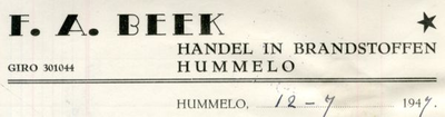 0684-1679 F.A. Beek Handel in brandstoffen