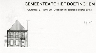 0684-1703 Gemeentearchief Doetinchem