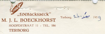 0684-1998 toebacksaeck M.J.L. Boeckhorst