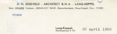 0684-2067 A.H. Esseveld - Architect B.N.A.