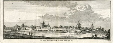 6 De stad Deutichem langs den Ouden IJssel