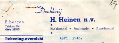 01122 Drukkerij H. Heinen n.v.