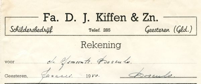01197 Fa. D.J. Kiffen & Zn. Schildersbedrijf