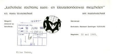 01432 Katholieke Stichting basis- en kleuteronderwijs Megchelen. RK Mariakleuterschool - Sint Martinusschool