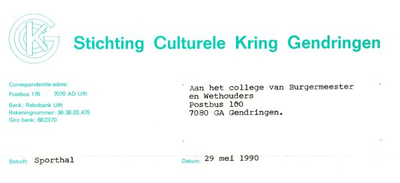01496 Stichting Culturele Kring Gendringen
