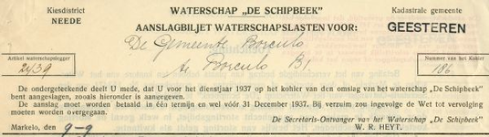 01705 Waterschap De Schipbeek 