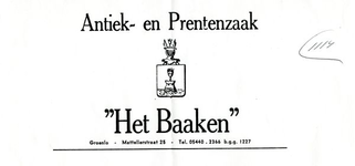 02138 Antiek- en prentenzaak Het Baaken 