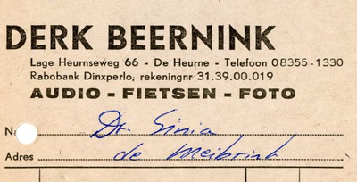 02148 Derk Beernink, audio, fietsen, foto