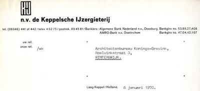 02959 De Keppelsche IJzergieterij n.v.