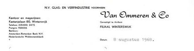 02989 N.V. Glas- en verfindustrie voorheen Van Ommeren & Co