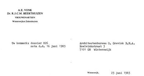 03028 A.E. Vonk, Dr. R.J.C.M. Beerthuizen, vrouwenartsen