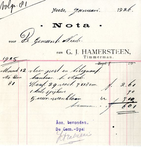 0849-03132 G.J. Hamersteen, timmerman