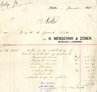 0849-03208 H. Mengerink & zonen, metselaars en aannemers