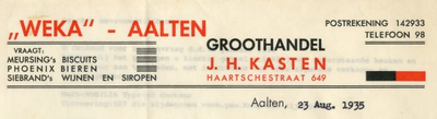 0849-3678 WEKA - Aalten, grooothandel - J.H. Kasten